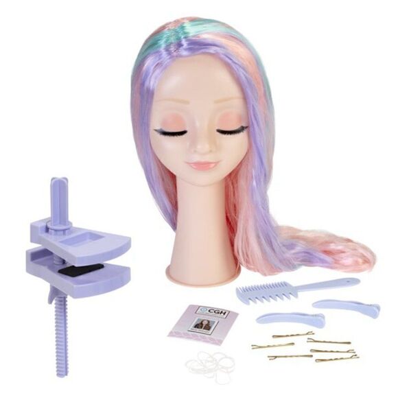 🆕NWT CGH Cute Girls Hairstyles! Wig with Styling Head-Straight Multi-Col - Picture 2 of 5
